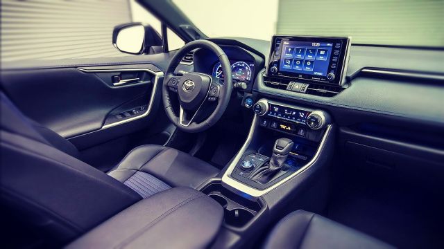 2019 Toyota RAV4 hybrid interior