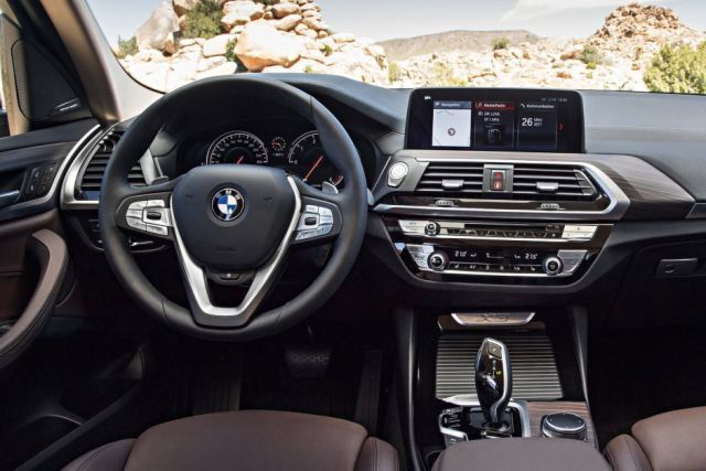 2019 BMW X3 interior