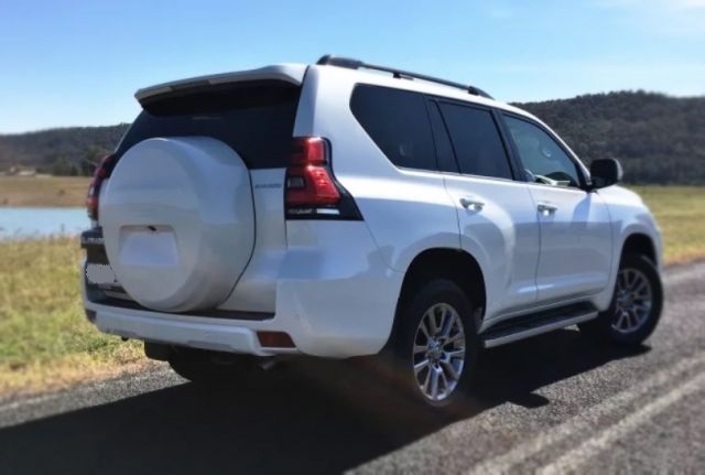 2019 Toyota Land Cruiser Prado rear view