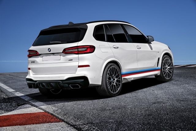2019 BMW X5M rear