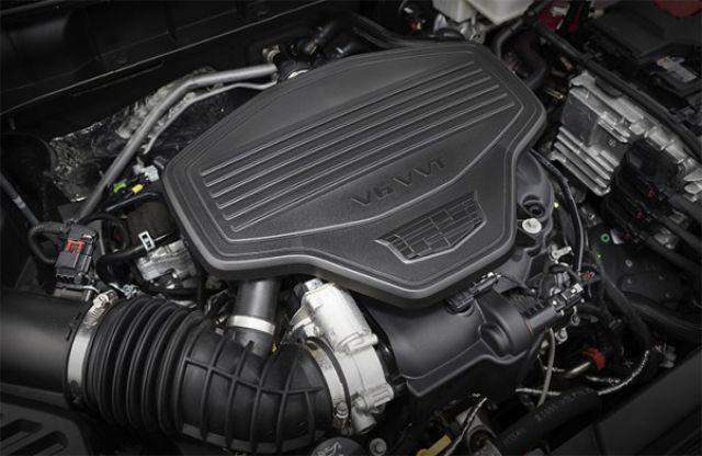 2019 Cadillac XT7 engine