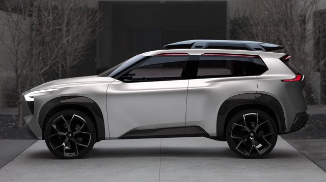 Nissan Xmotion SUV concept side