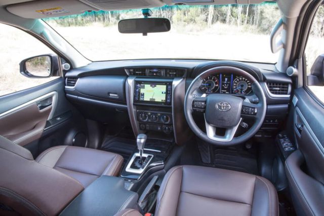 2019 Toyota Fortuner interior