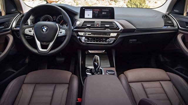 2020 BMW X3 interior