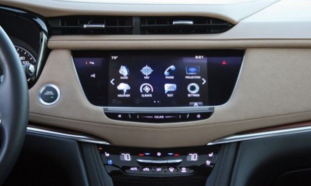 2020 Cadillac XT5 interior