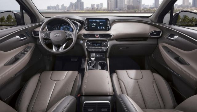 2020 Hyundai Santa Fe N interior