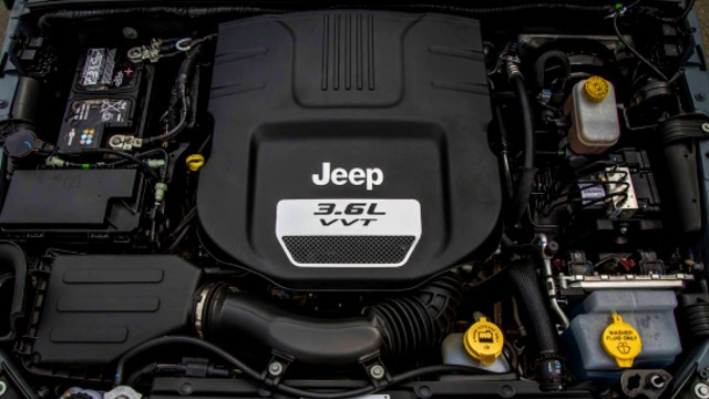 2021 Jeep Wrangler engine