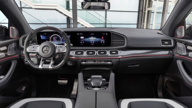 2021 Mercedes-AMG GLE 63 S Coupe interior