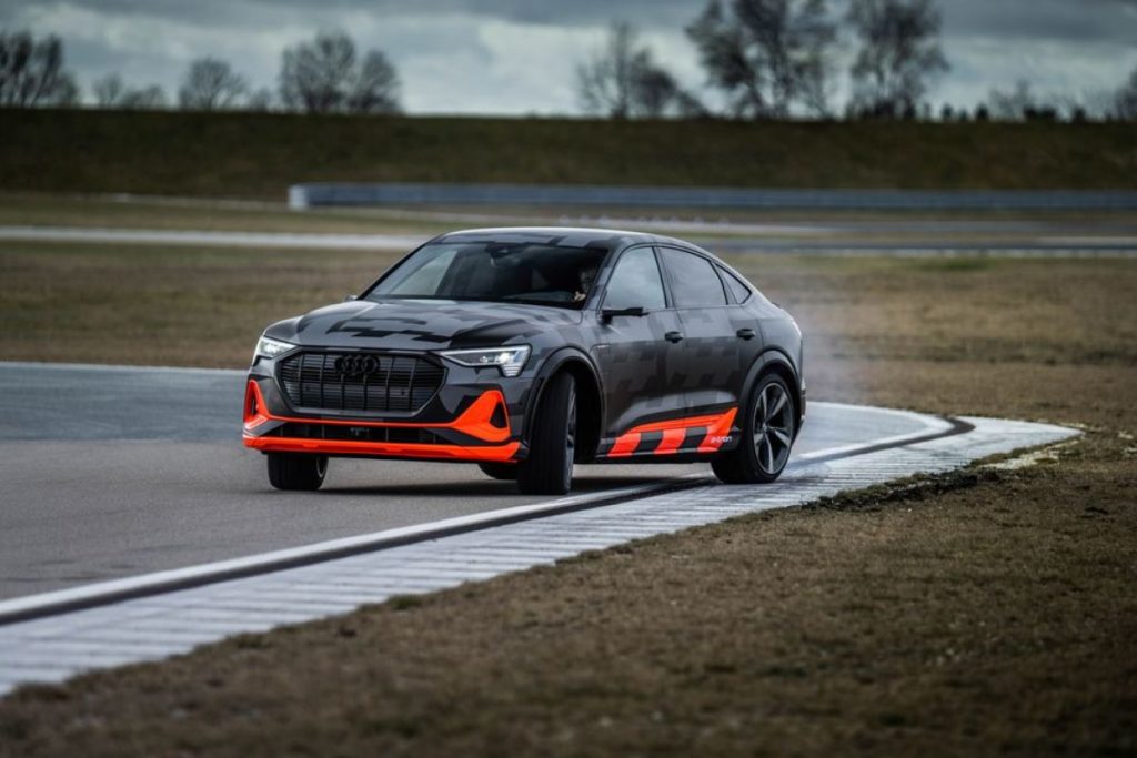 2021 Audi e-Tron S front