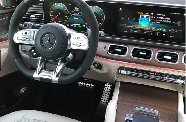 2021 Mercedes-AMG GLS63 cabin