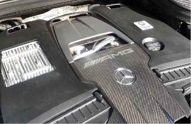 2021 Mercedes-AMG GLS63 engine
