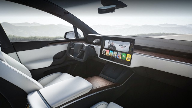 2022 Tesla Modex X interior