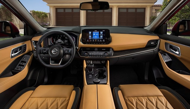 2022 Nissan Rogue interior