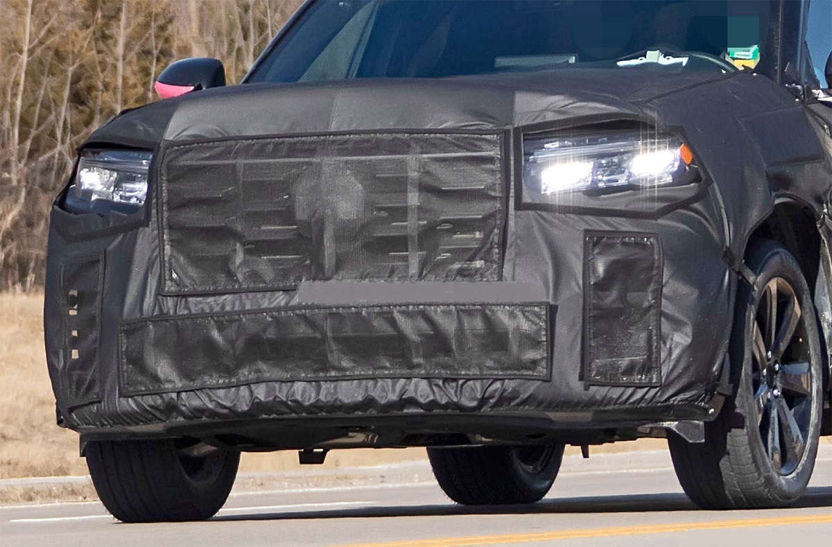 2023 Honda Pilot Testing Mule Spied on the Public Road 2023 / 2024