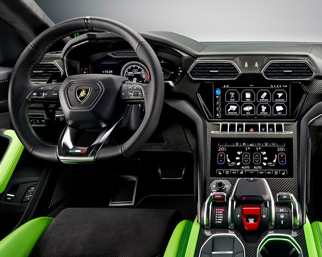 2023 Lamborghini Urus interior