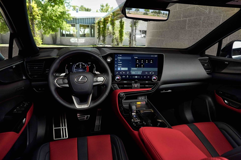2023 Lexus NX interior