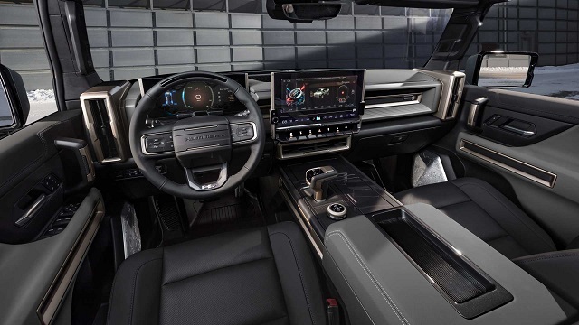 2024 Hummer EV SUV interior