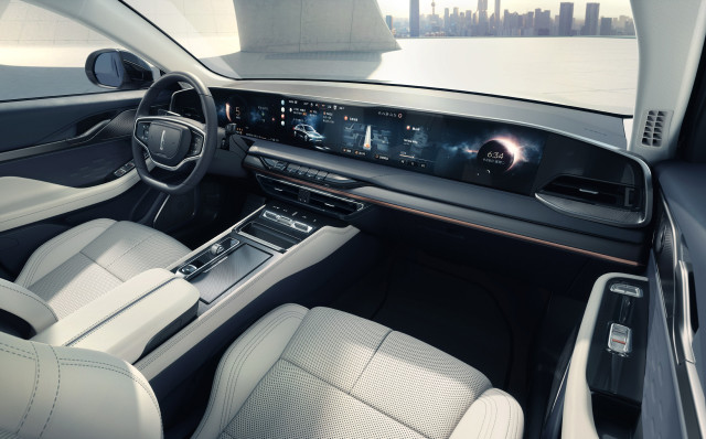 2024 Lincoln Aviator EV interior