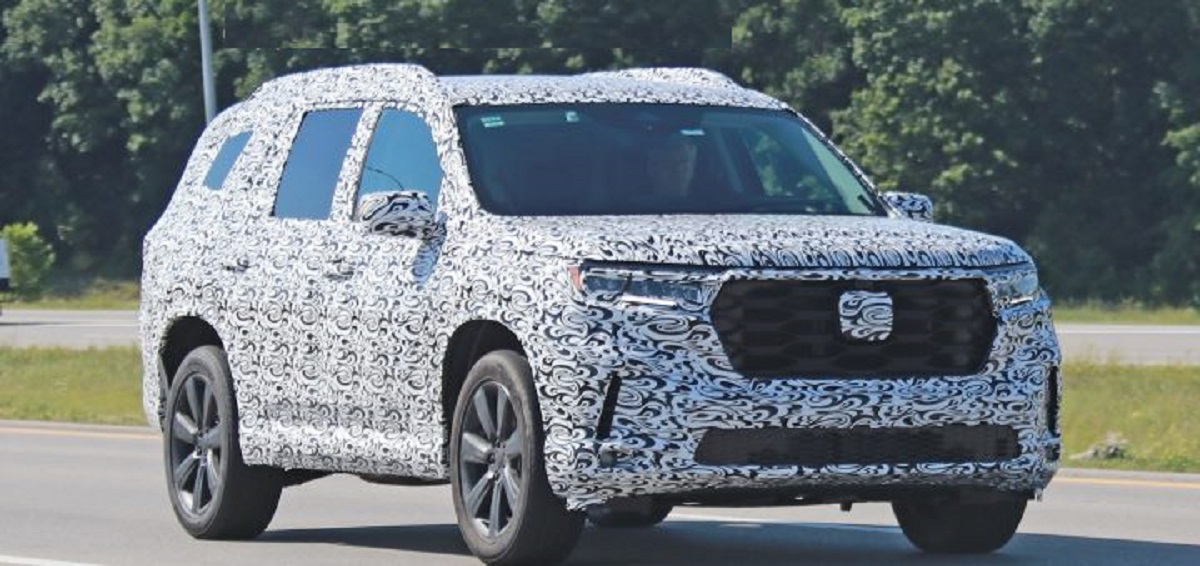 2024 Honda Pilot First Look at the New Spied Prototype 2023 / 2024